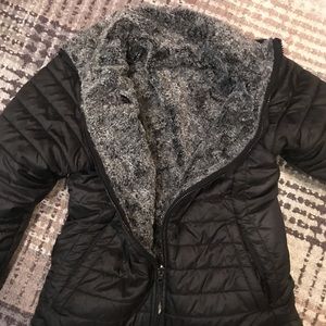 The North Face black winter jacket